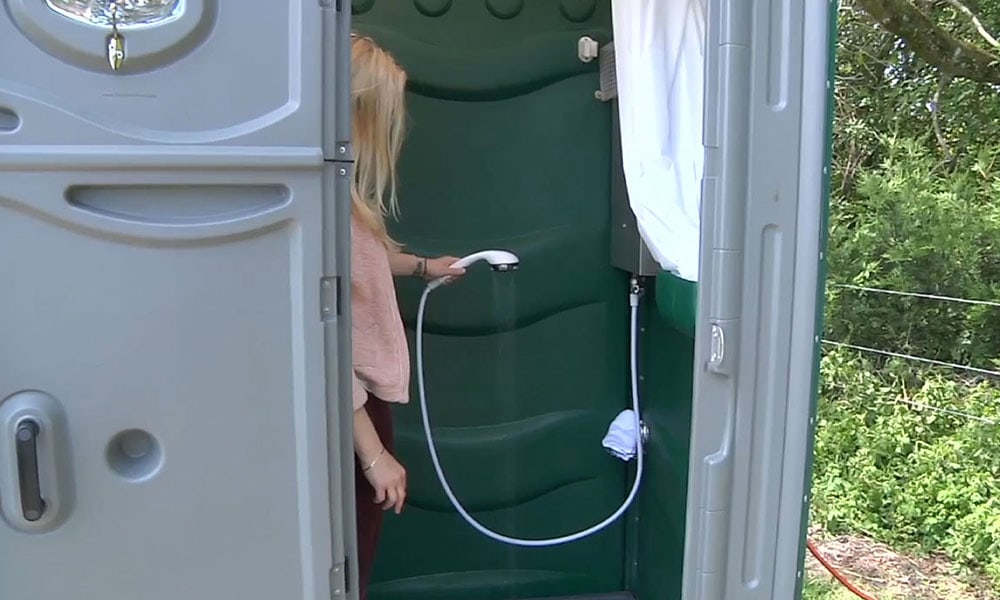 Portable Shower Units for Hire South of England