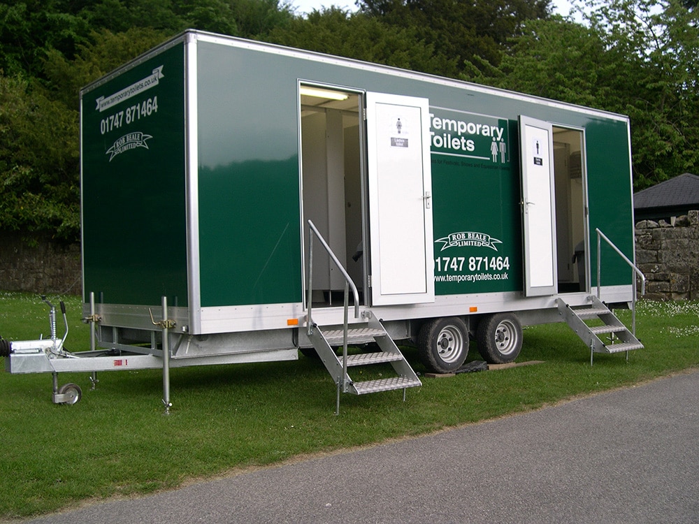 Temporary Facilities Public Event Trailer Toilet